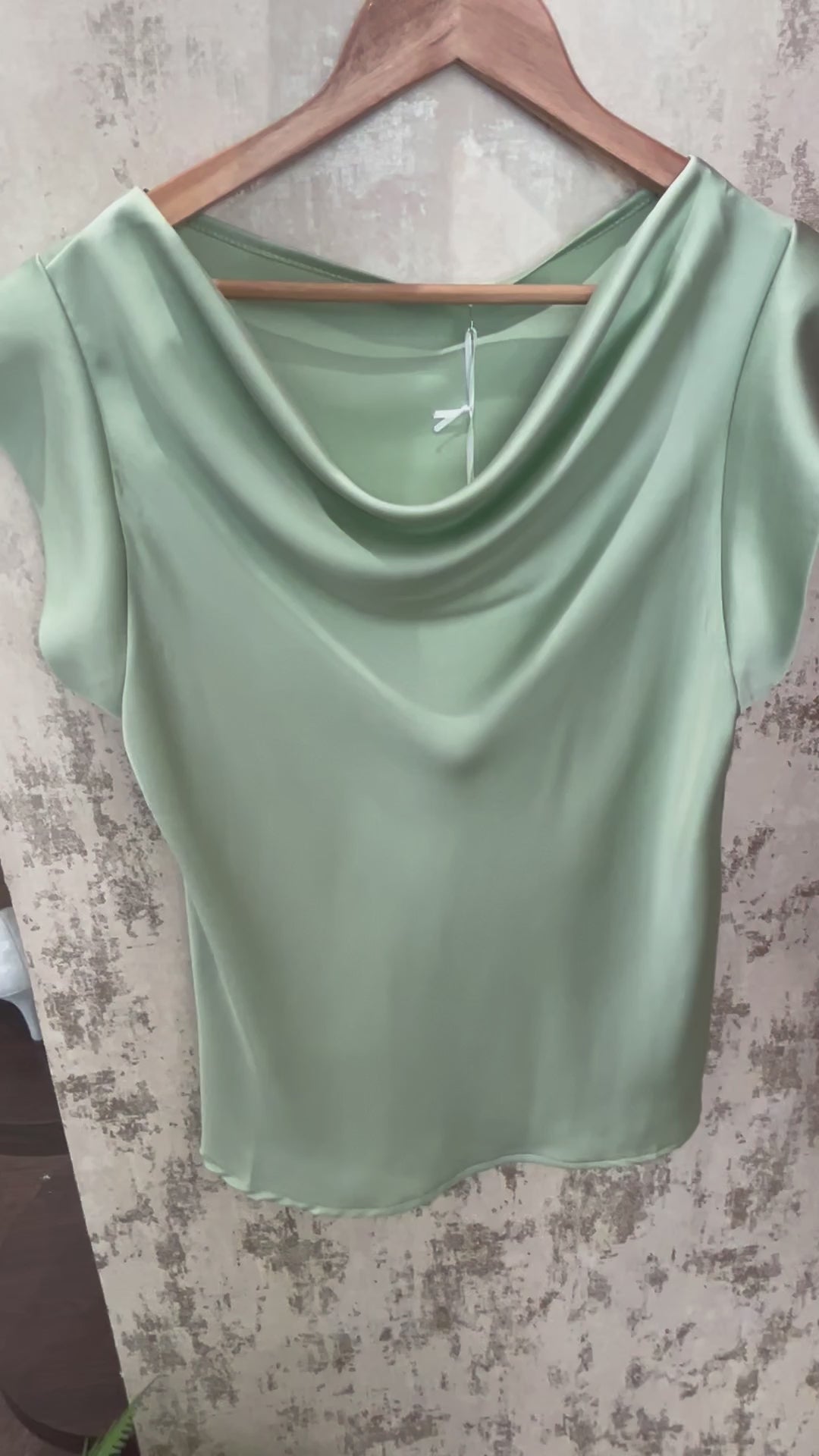 Drape Neck Top