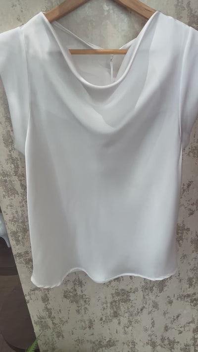 Drape Neck Top