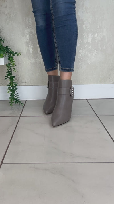 Una Healy – Señorita Ankle Boot in City Fog