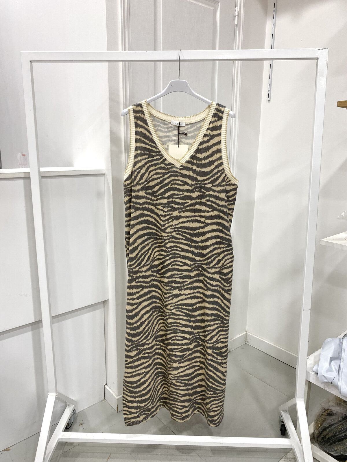 *Pre Order* Arriving this week - Olivia Dress in Zebra Print